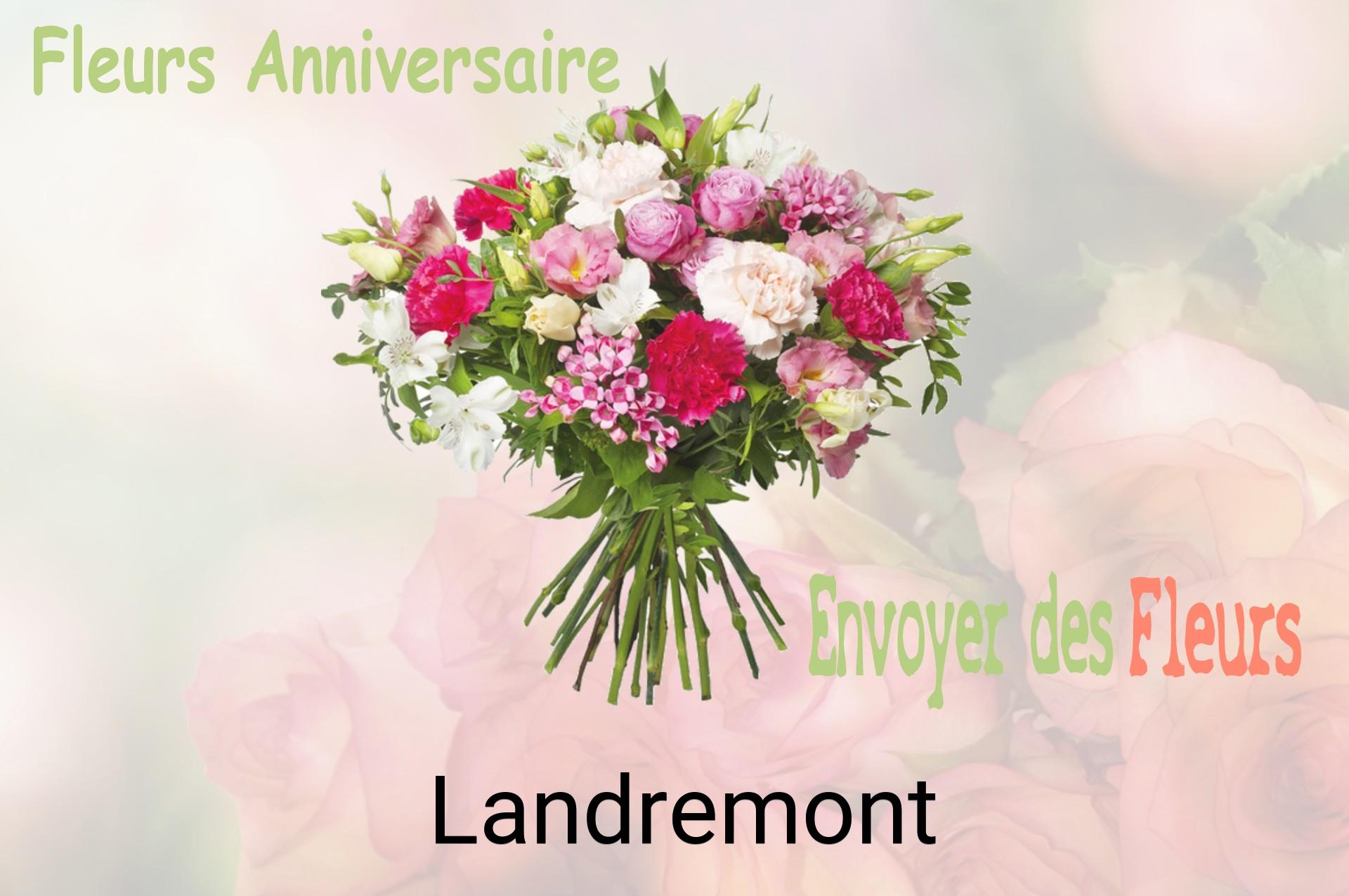 Bouquet de fleurs d’anniversaire livré à Landremont